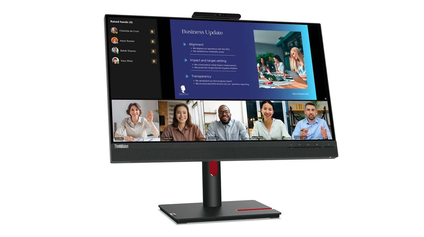 Lenovo ThinkVision T24v-30 monitor de computadora 60.5 cm (23.8") 1920 10