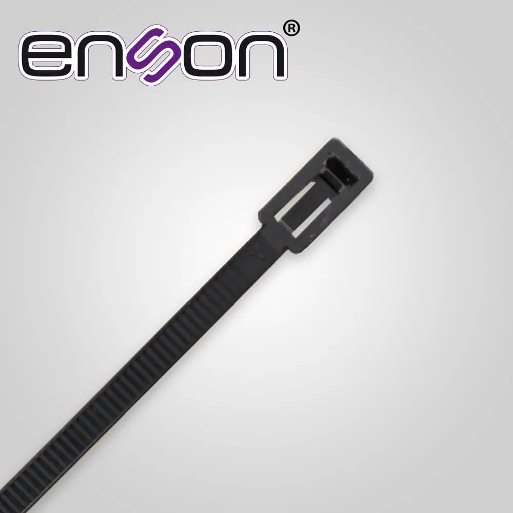CINCHO DE NYLON REUTILIZABLE ENSON ENS-CHR200 4.8 X 200MM DE LONGITUD  2
