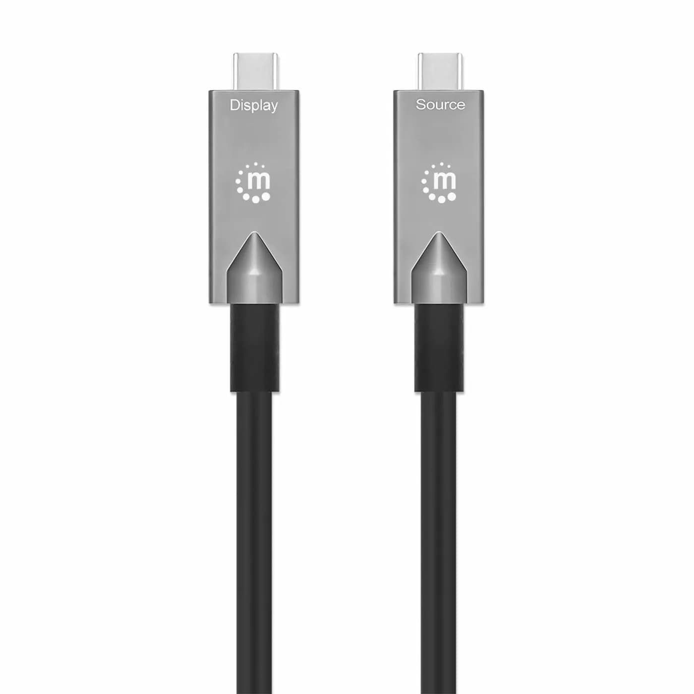 Manhattan 356428 cable USB USB 3.2 Gen 2 (3.1 Gen 2) 10 m USB C 10 Gbi 3