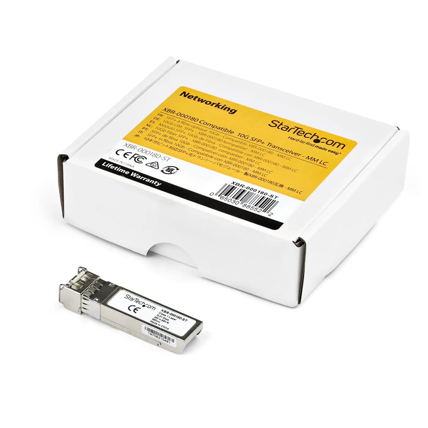 StarTech.com Módulo Transceptor SFP+ Compatible con MSA sin Codificar  4