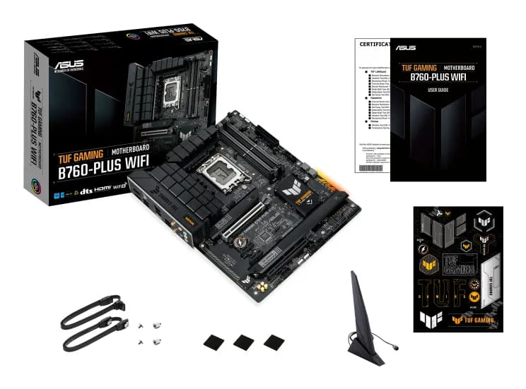 TARJETA MADRE ASUS TUF GAMING B760-PLUS WIFI, ATX, LGA 1700, INTEL B76 7