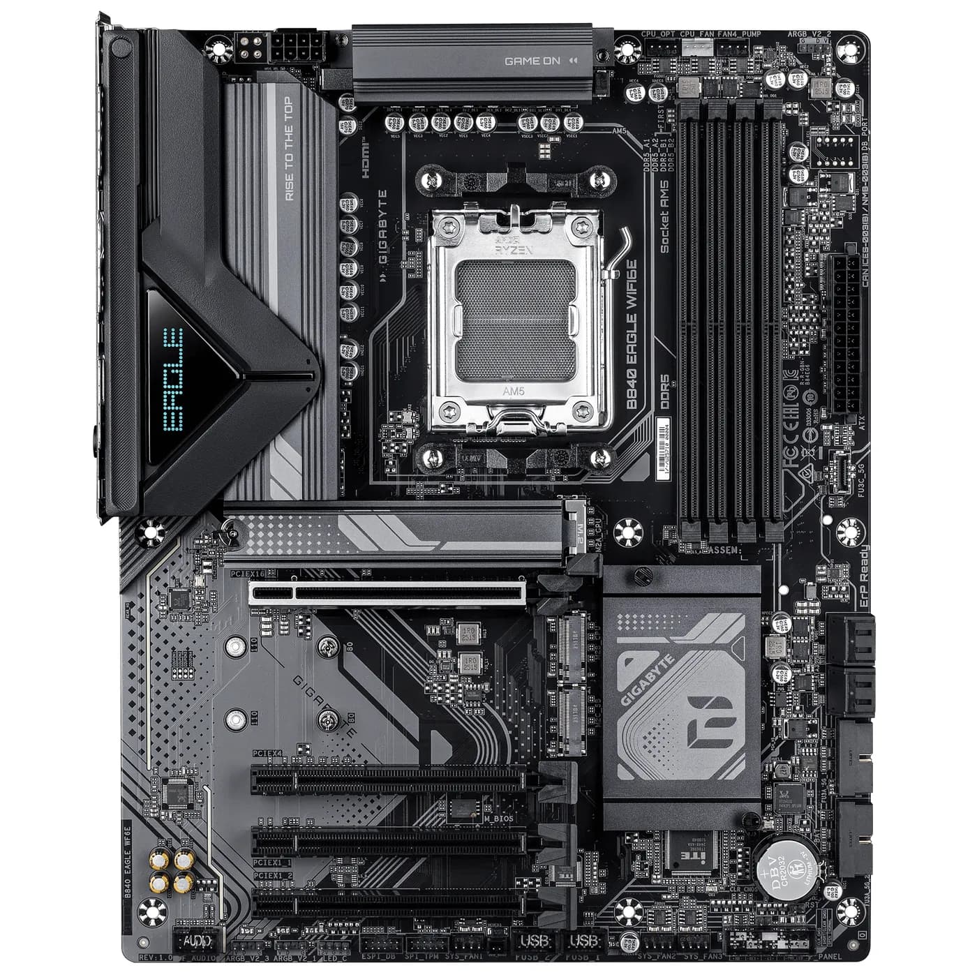 GIGABYTE B840 EAGLE WIFI6E AMD B840 Enchufe AM5 ATX 2