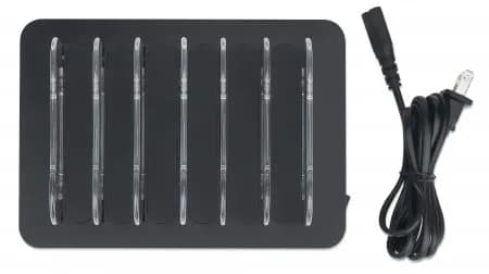 Manhattan 102254 organizador para estación de carga Negro 5