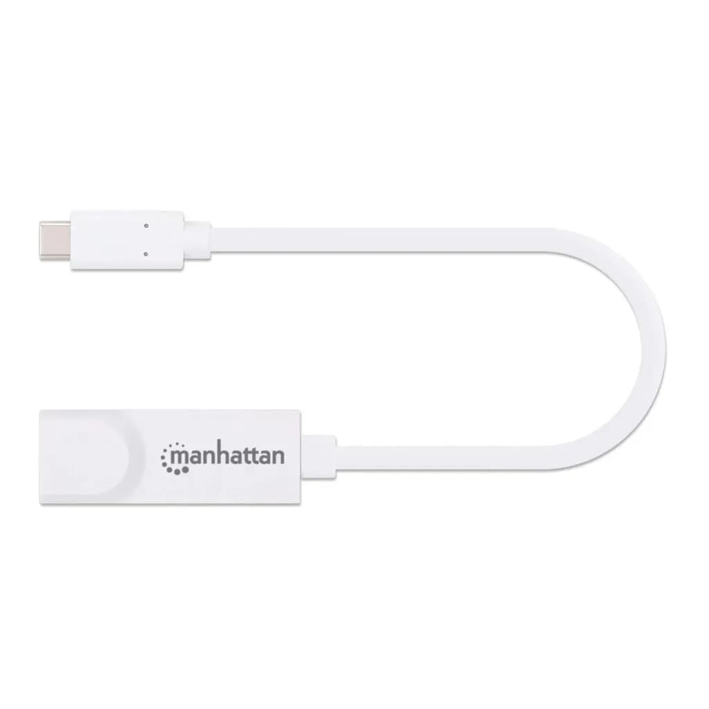 Manhattan Adaptador de USB Tipo C a Red Gigabit 3