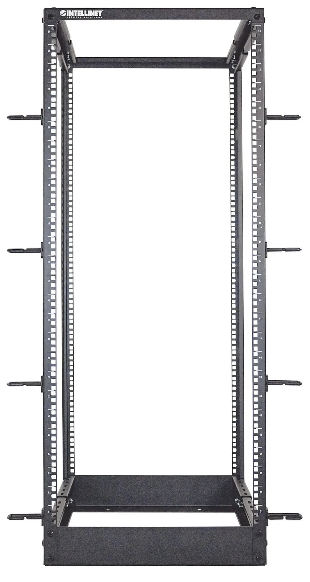Intellinet 714242 armario rack 26U Rack o bastidor independiente Negro 3
