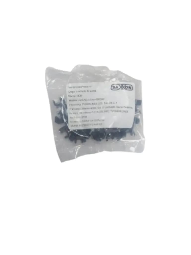 TCE LMG-NCC-5mm-BKQ50 - Grapa cuadrada de pared / medida interna 5 mm  2