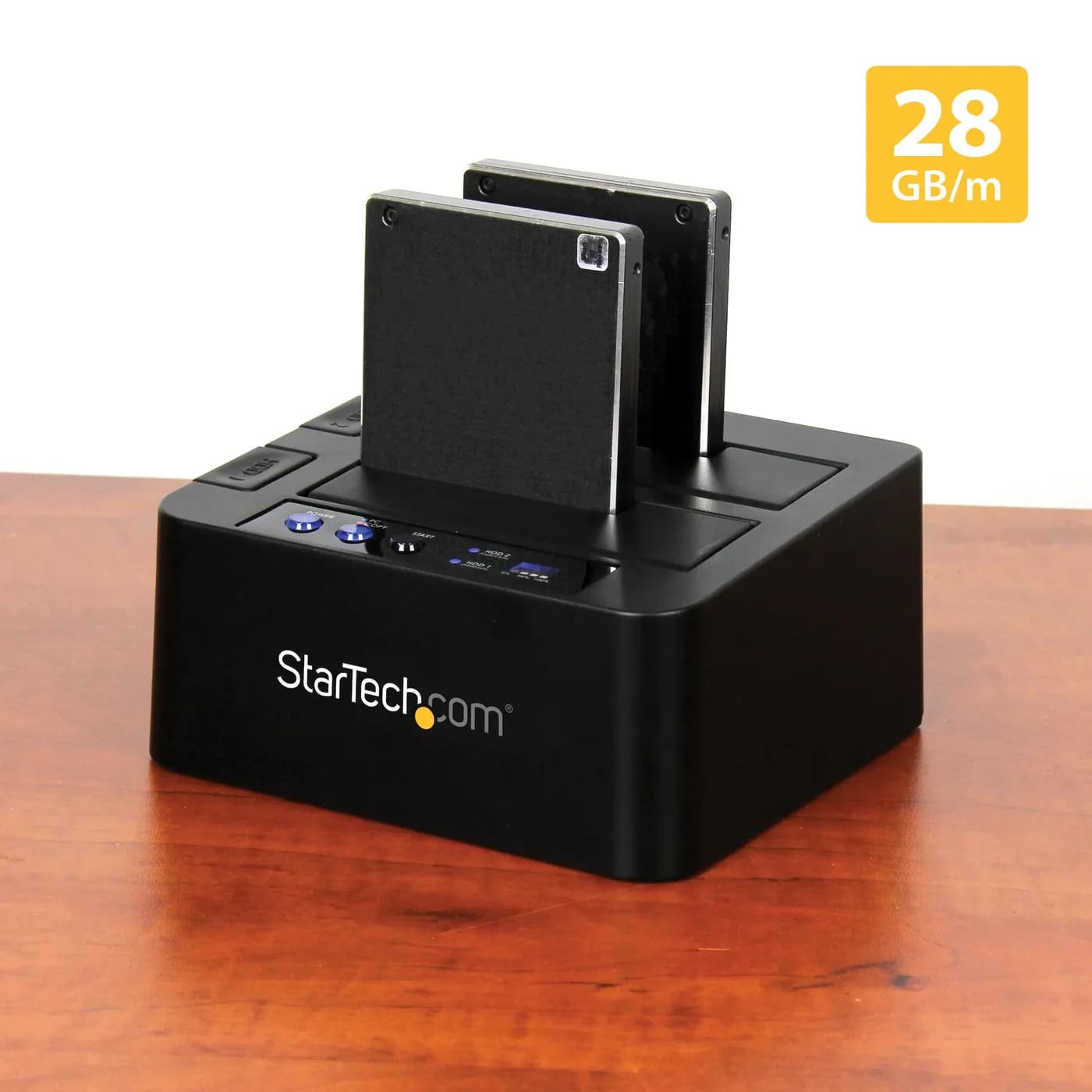 StarTech.com Duplicador Clonador Autónomo de Discos Duros o SSD SATA - 5