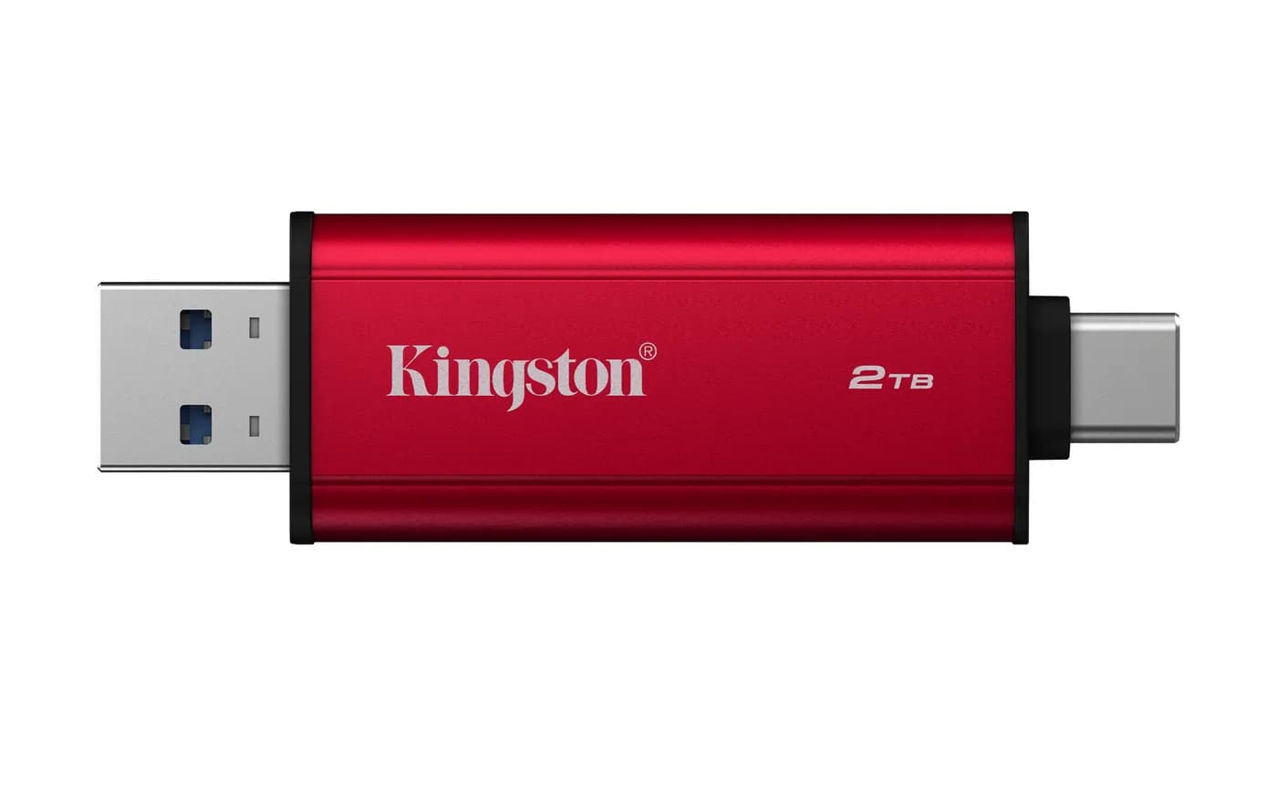 Kingston Technology Dual Portable 2 TB USB Type-A / USB Type-C 3.2 Gen 2