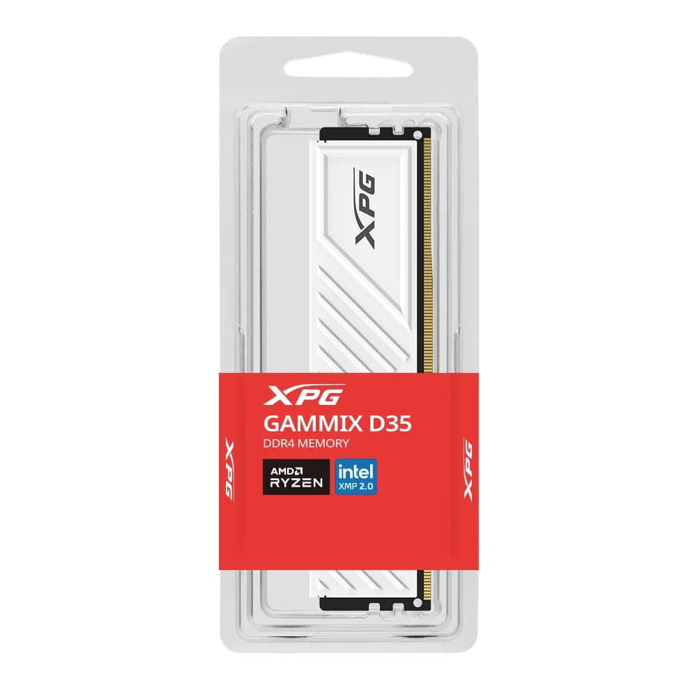 MEMORIA RAM ADATA XPG AX4U320016G16A-SWHD35 D35 DDR4-3200 MHZ 16GB BLA 4