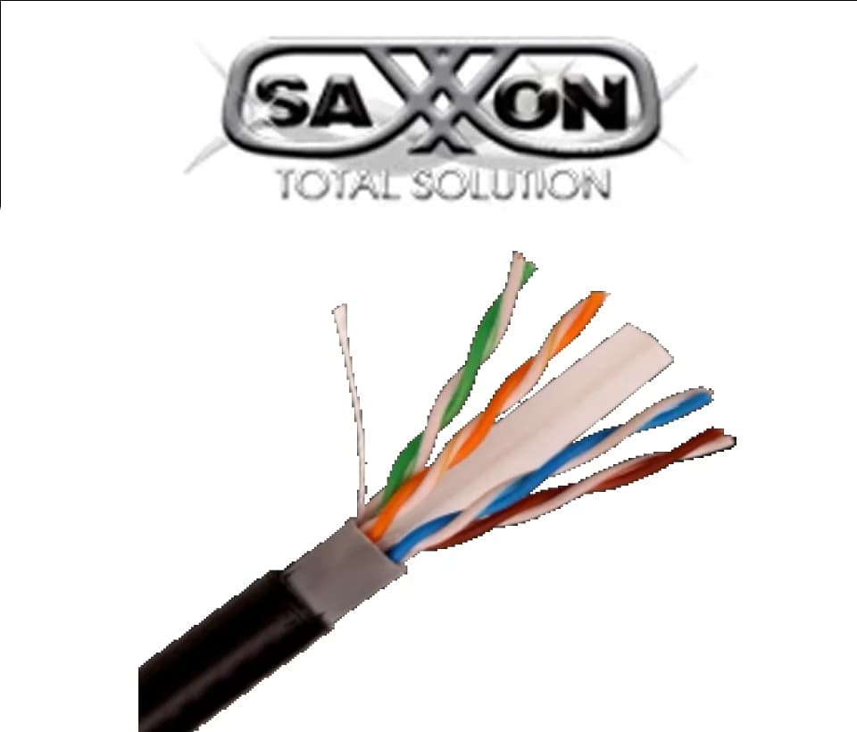 SAXXON OUTPCAT6CCAEXT-  Cable UTP CCA de 305m, categoría 6 para exteri 2