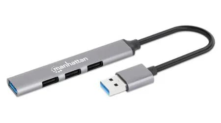 Manhattan 168427 nodo concentrador USB 3.2 Gen 1 (3.1 Gen 1) Type-A 50 7