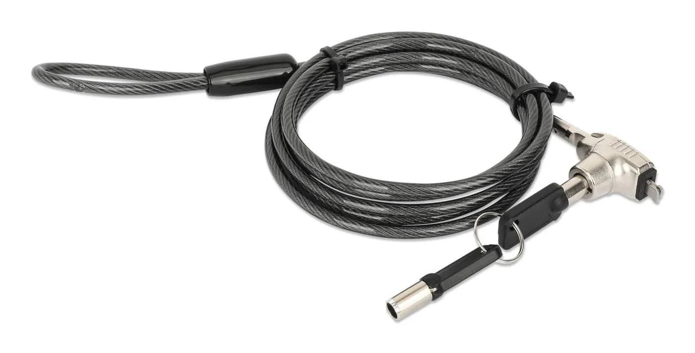Manhattan Candado de seguridad Nano para laptop, con llave Candado ant 3