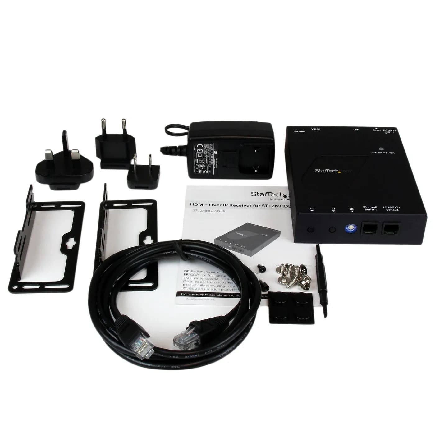 StarTech.com Receptor de Video y Audio HDMI IP por Ethernet Gigabit pa 5