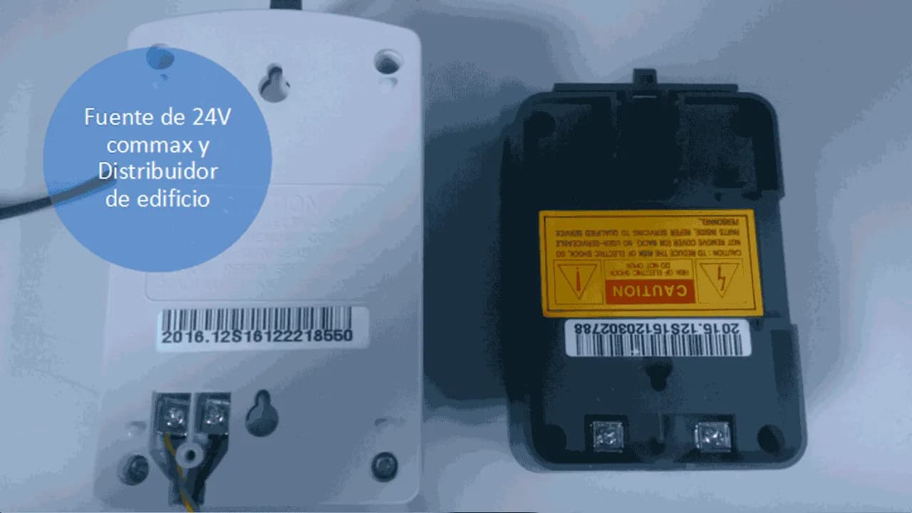 COMMAX RF2A - Fuente de alimentación 24V DC 1A distribuidores de piso  4