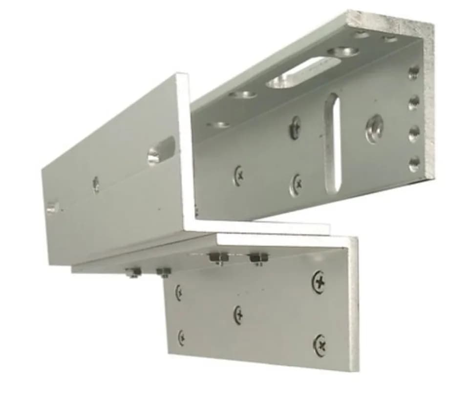 ZKTECO LM120PAK - Paquete de contrachapa magnética de 120 kg, voltaje  2