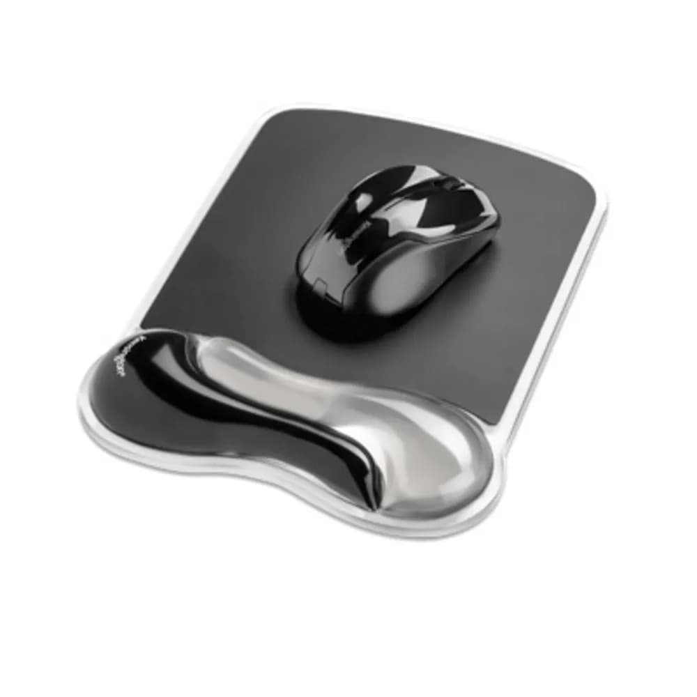 Kensington Descansa muñecas para mouse Duo Gel Negro y Gris 6