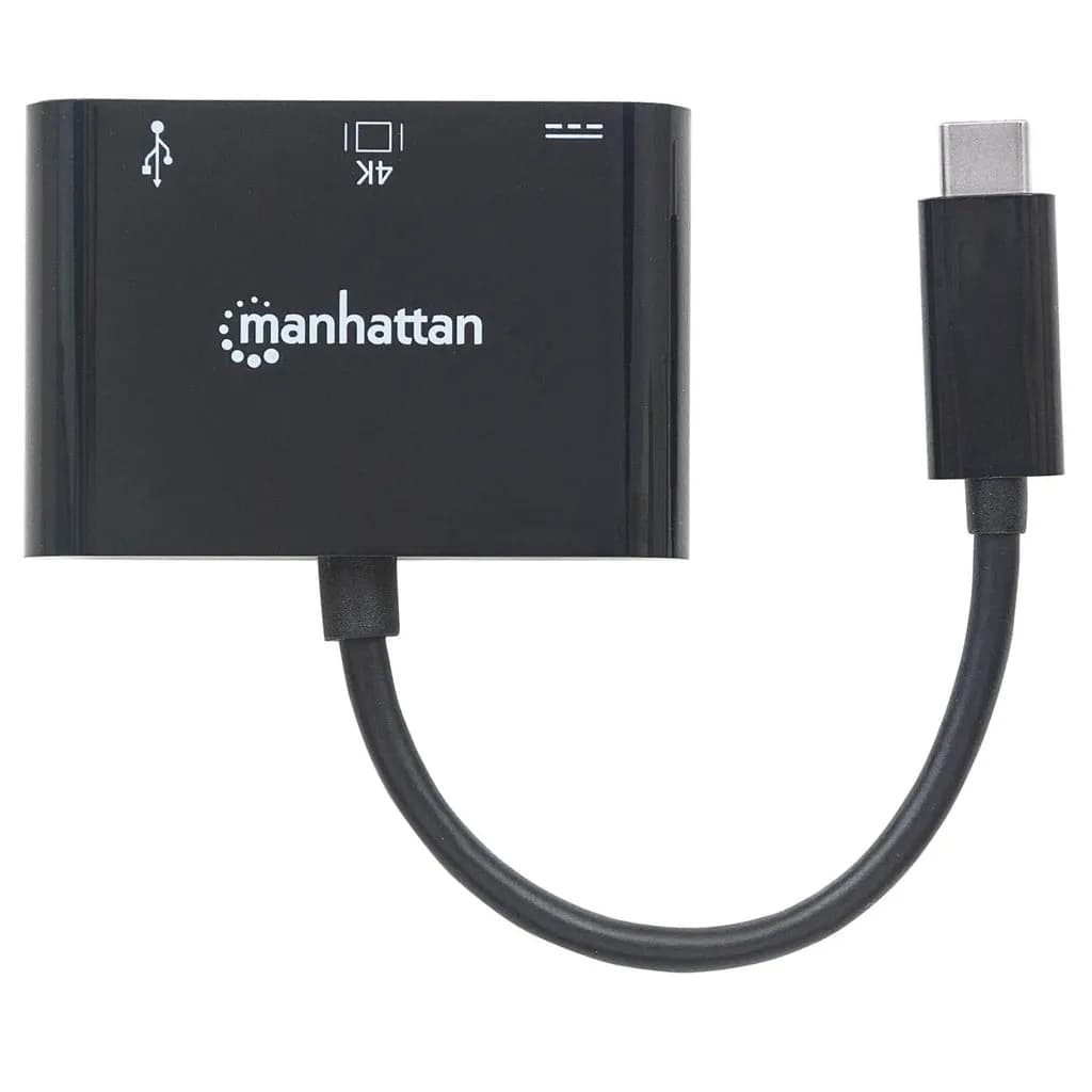 Manhattan Docking Station HDMI Convertidor USB Tipo-C 4