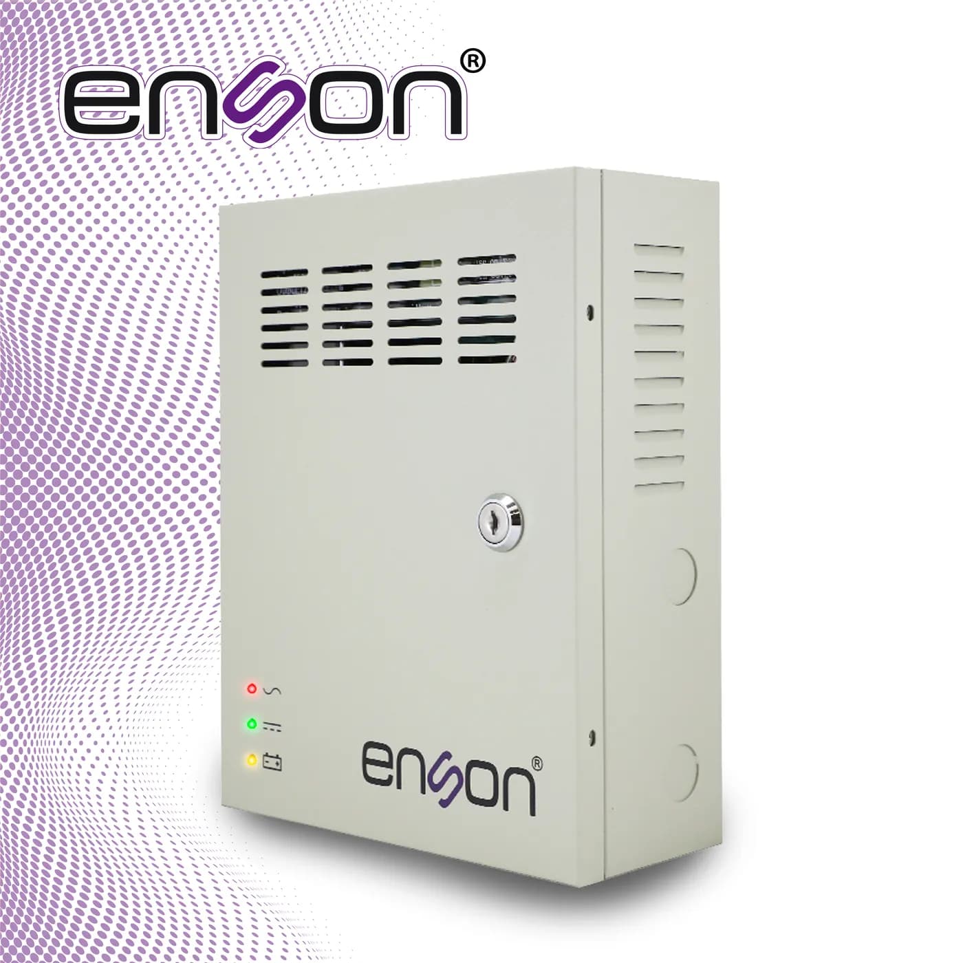 FUENTE DE PODER TIPO CAJA ENSON PSB-1218BACKUP 12VDC 10A 18 CANALES DE 5