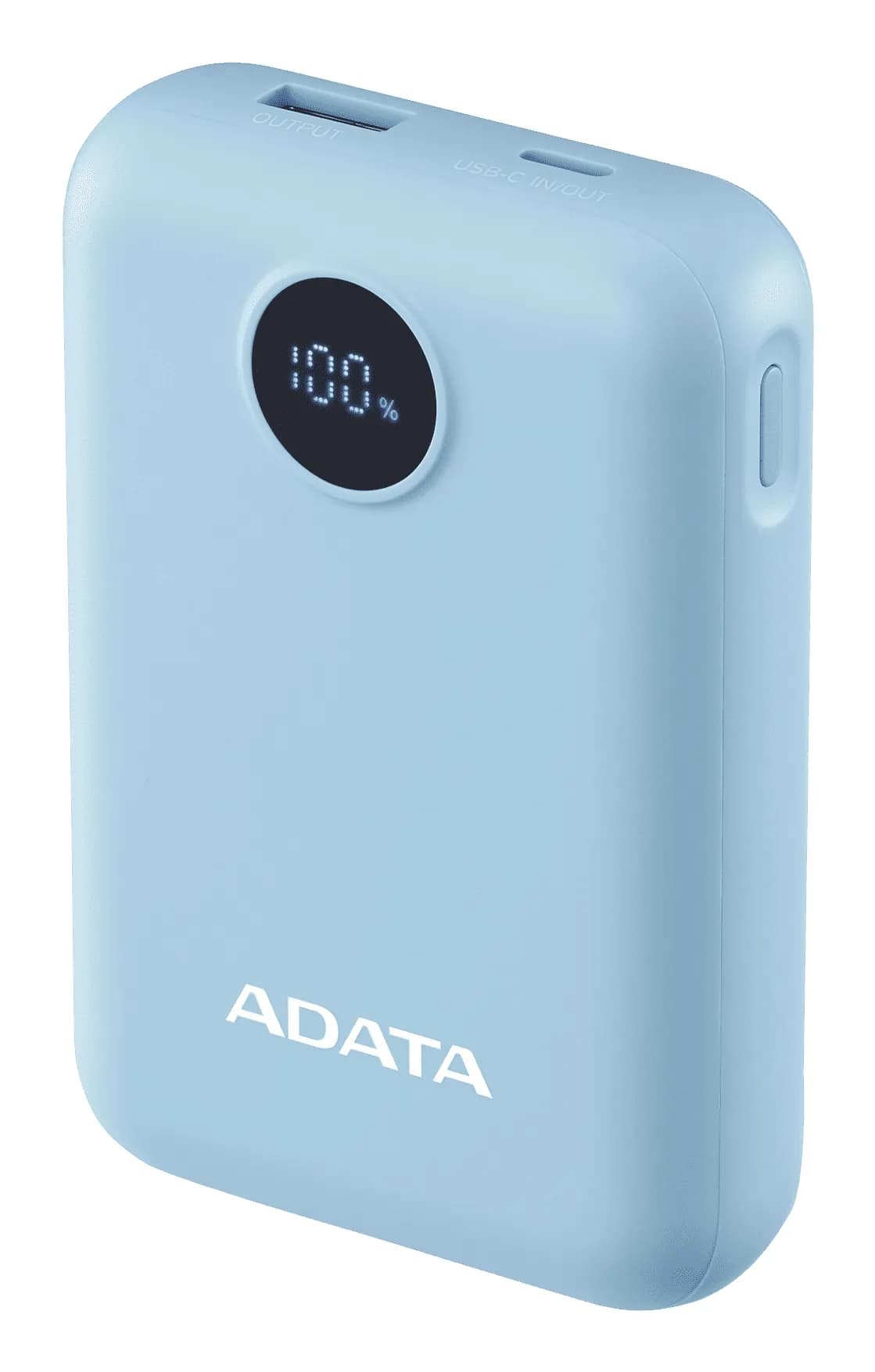 ADATA C100 Polímero de litio 10000 mAh Azul claro 4