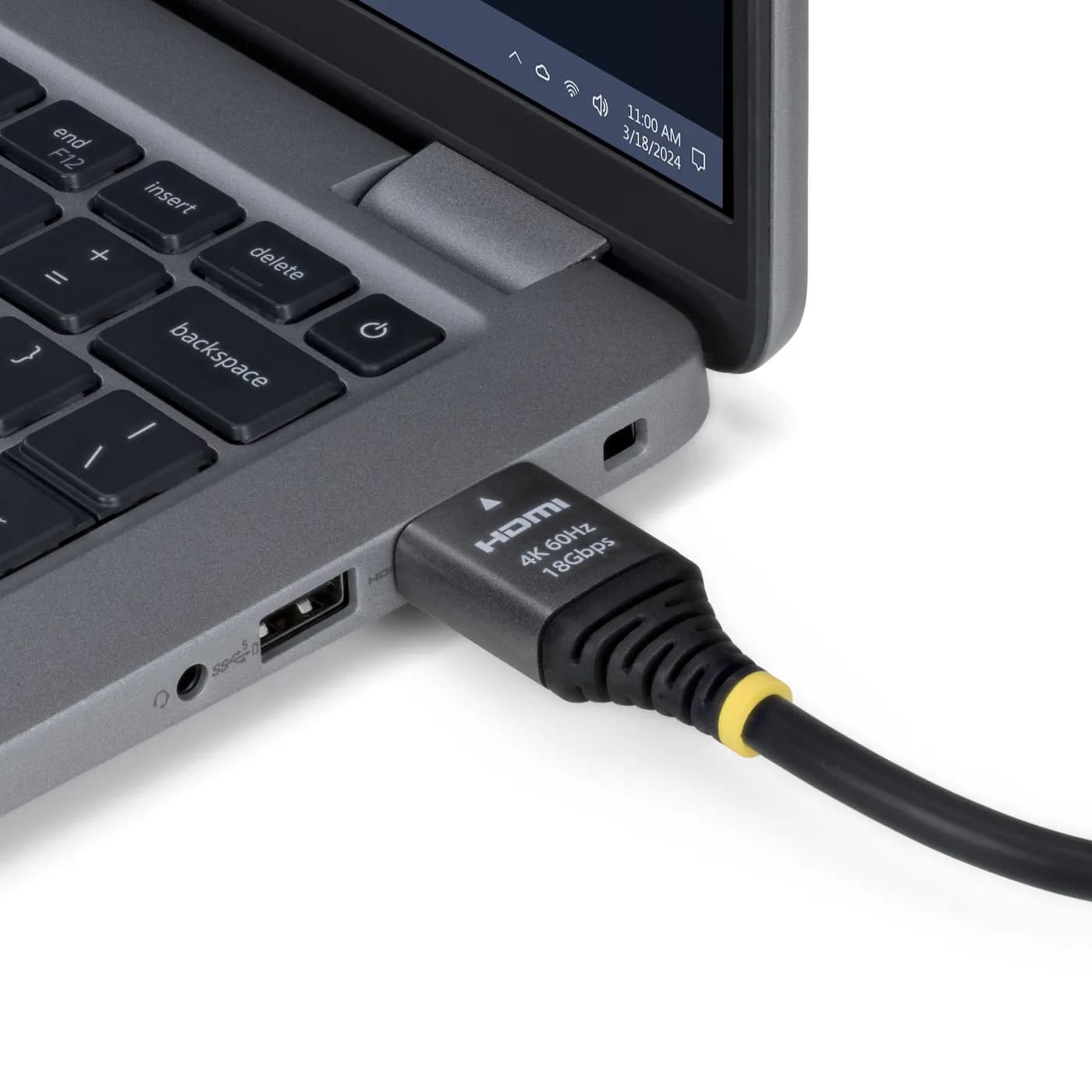 StarTech.com Cable HDMI 2.0 Certificado Premium de Alta Velocidad de 1 8