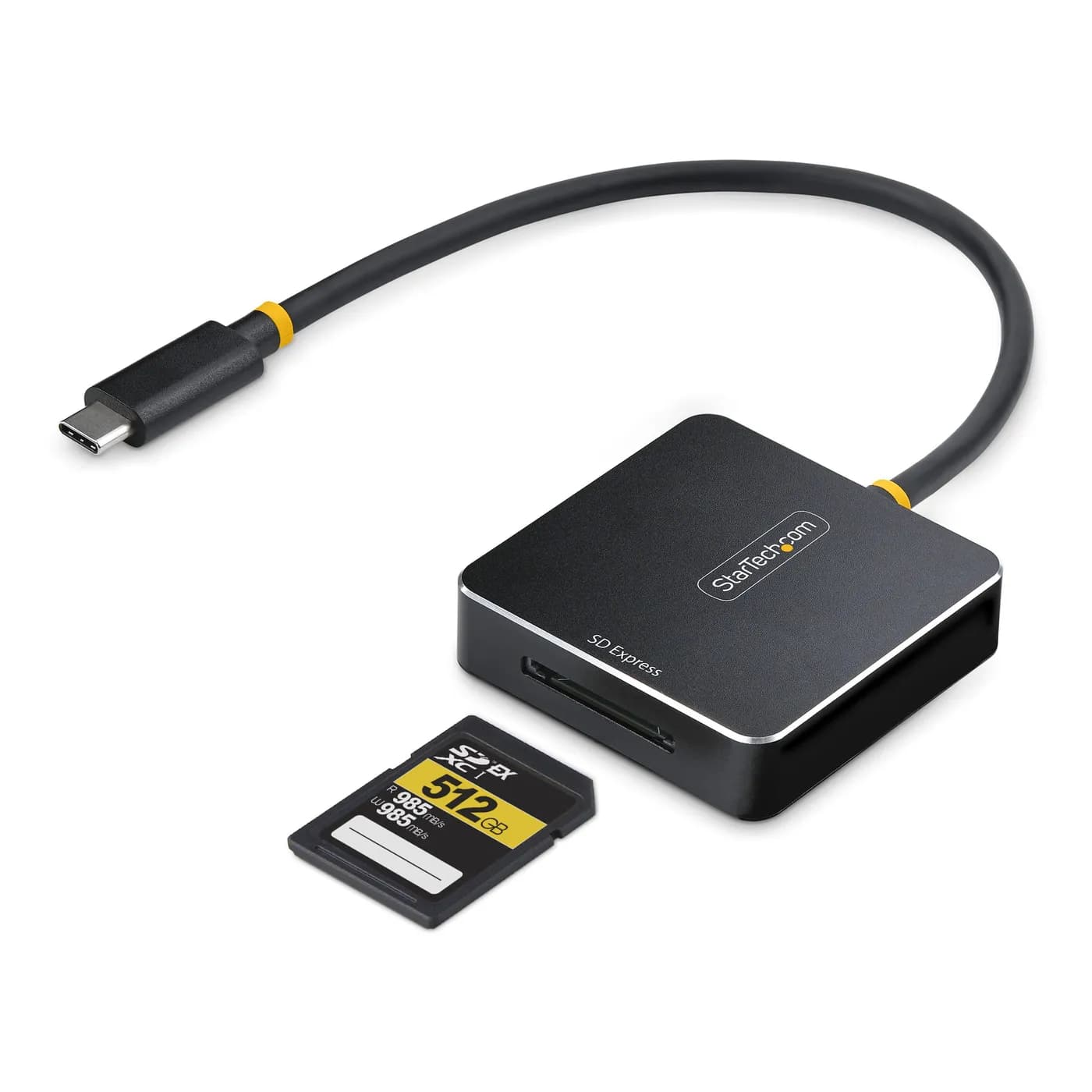 StarTech.com Lector Portátil USB-C de Tarjetas de Memoria SD Express 7 5