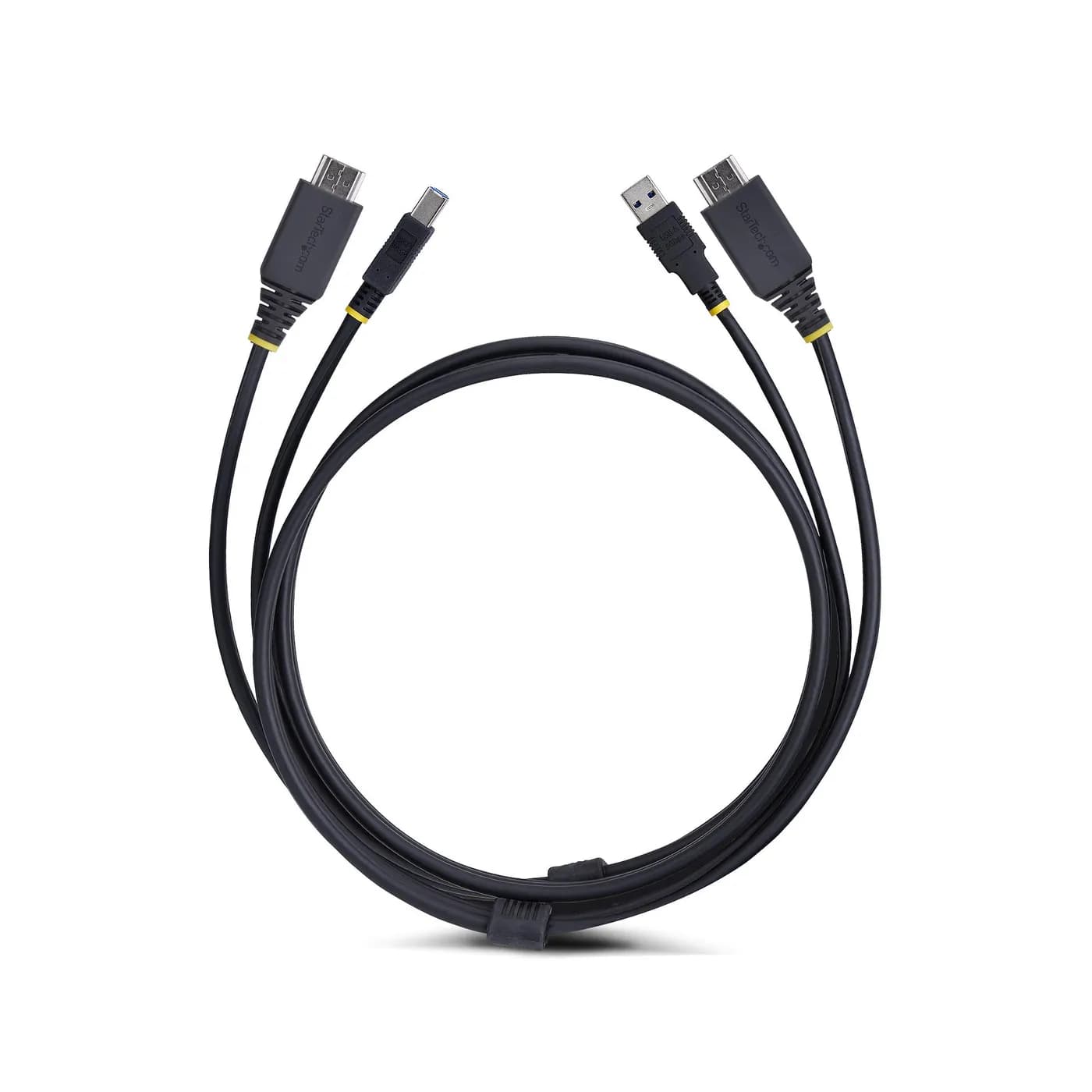 StarTech.com Cable KVM HDMI y USB 3.0 5Gbps de 1.8m - 4K 60Hz - Cable  4