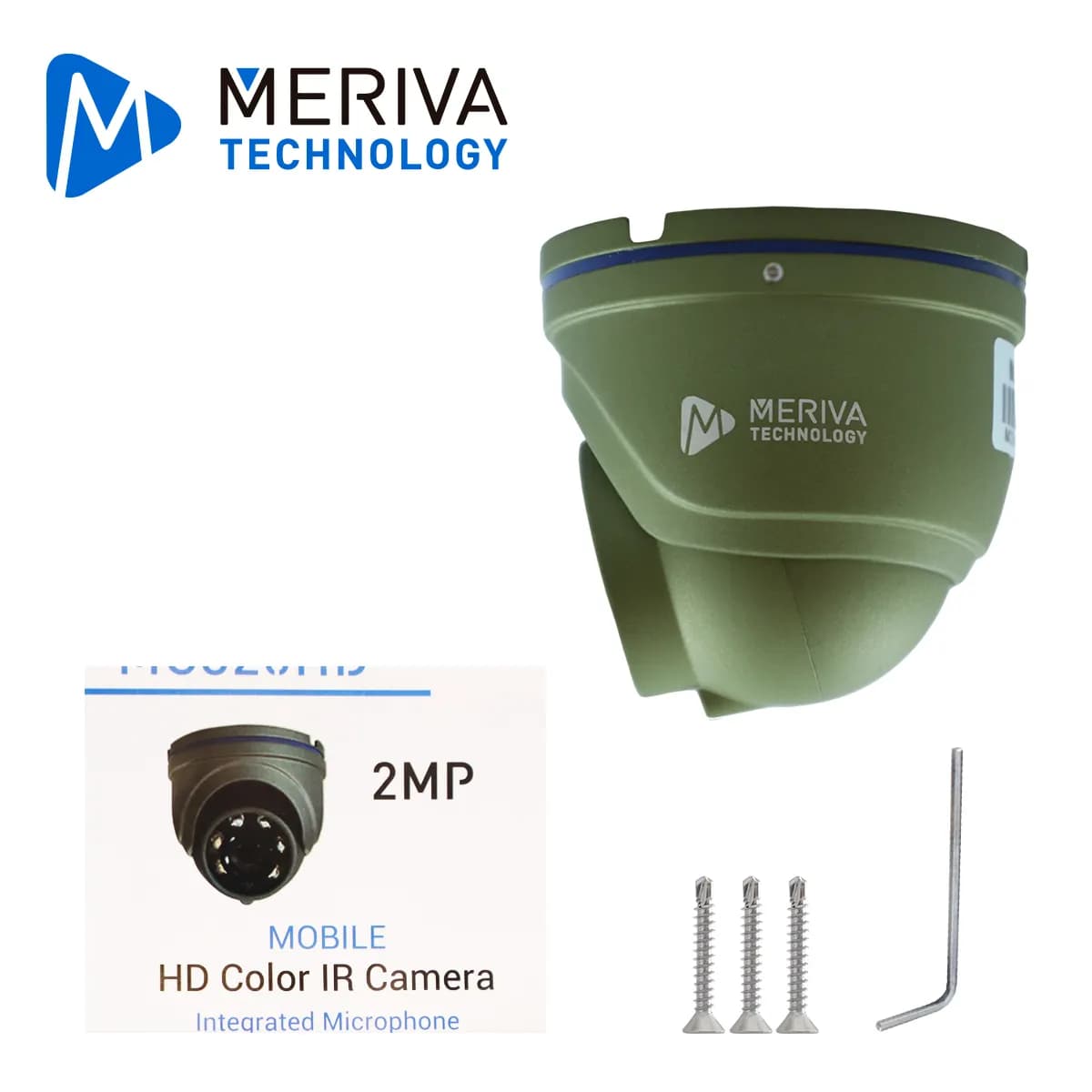 CAMARA DOMO AHD MERIVA TECHNOLOGY MC320HD / 2MP / 2.8MM / 5M IR / IP54 4