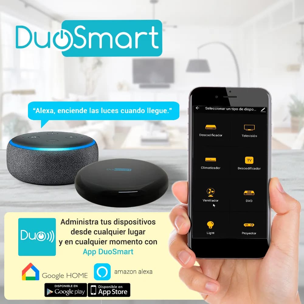 MODULO IR WIFI DUOSMART L10 CONTROLA EQUIPOS QUE USEN CONTROL REMOTO I 3