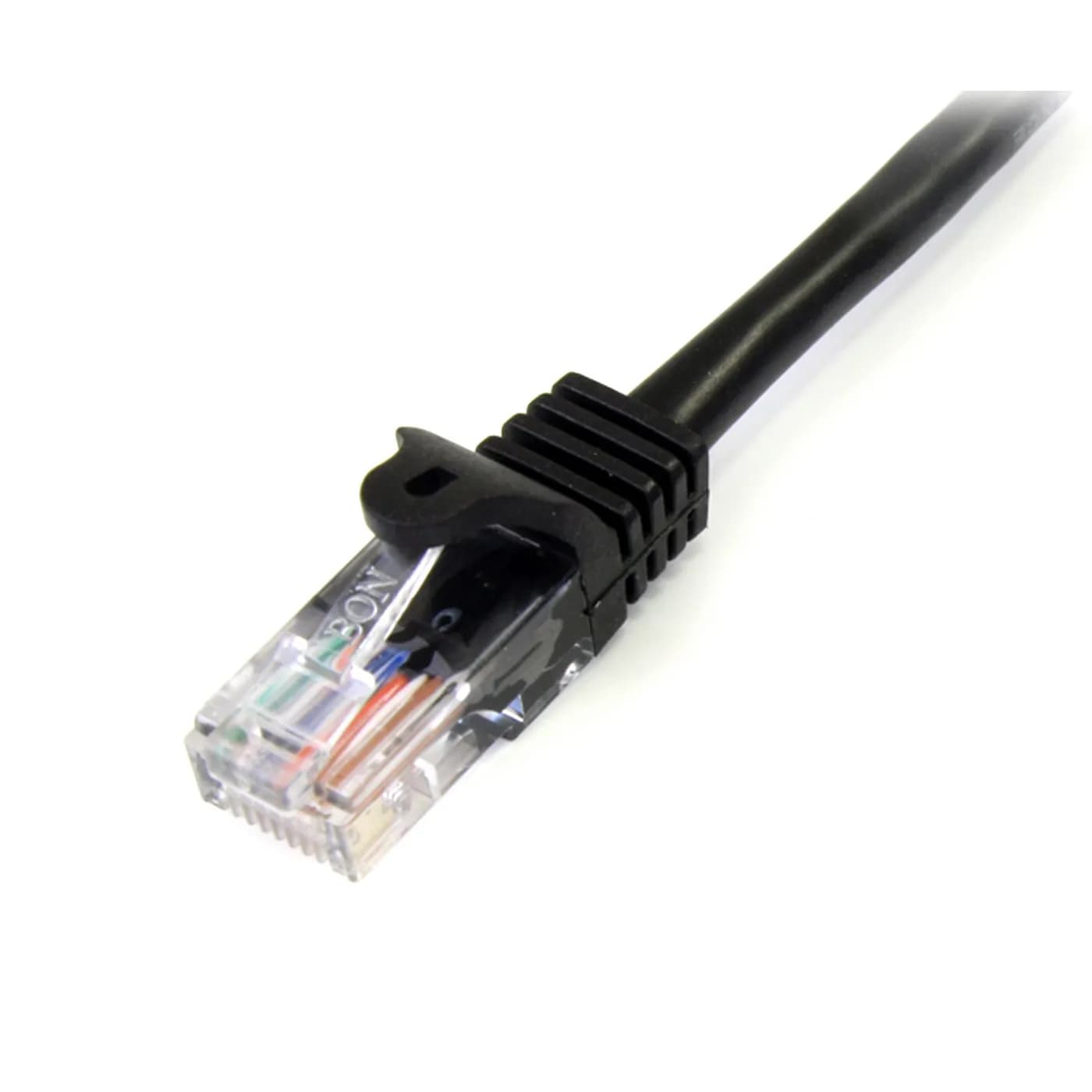 StarTech.com Cable de 2m Negro de Red Fast Ethernet Cat5e RJ45 sin Eng 2