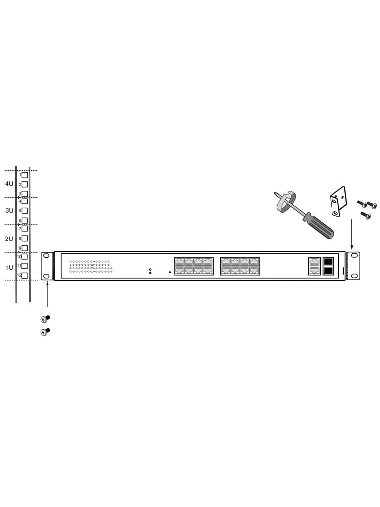 VIVOTEK AW-GEL-205A-260 - Switch PoE 20 puertos Administrable Lite, 16 4