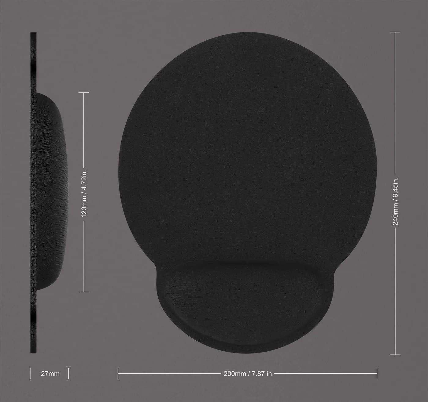 Manhattan Mouse Pad con Descansa Muñecas El material de gel promueve l 3