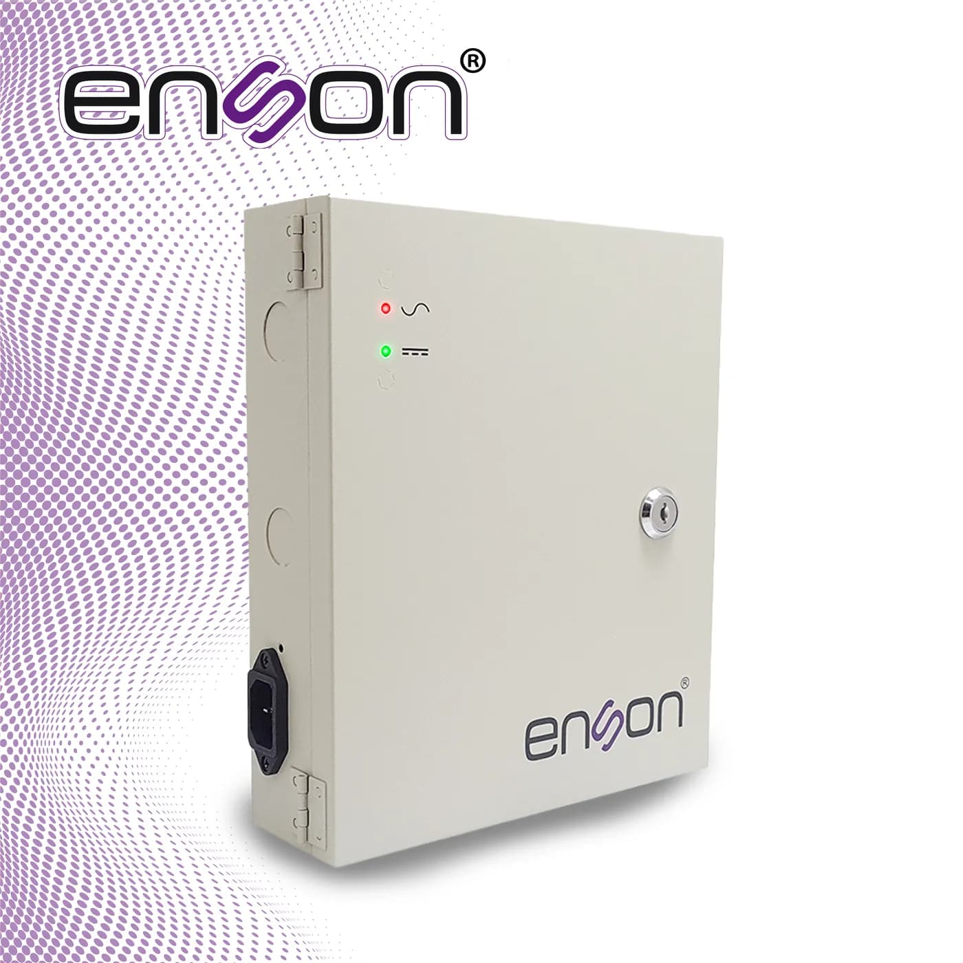 FUENTE DE PODER TIPO CAJA ENSON PSB-1209 12VDC 10A 9 CANALES DE 1.1A C 5