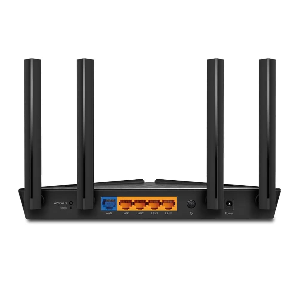 Router WiFi 6 de Doble Banda / AX 3000 Mbps / 4 Puertos LAN Gigabit /  3