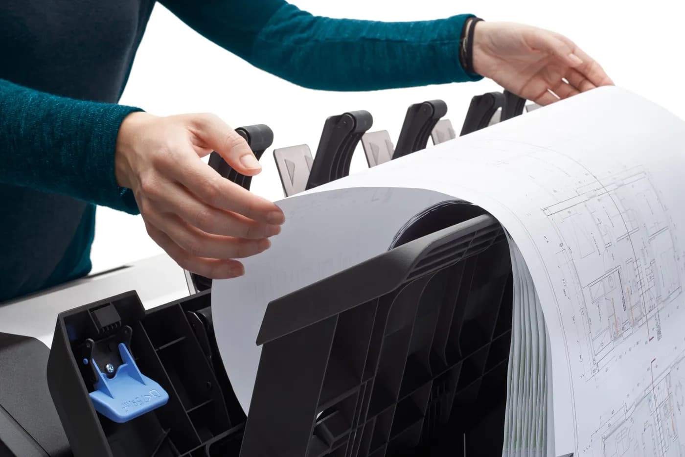 HP Designjet Impresora multifunción PostScript de 36" T2600 6