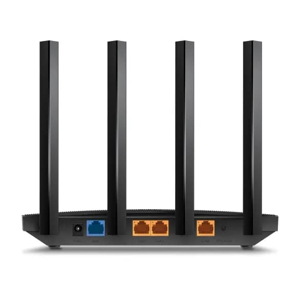 Router Wi-Fi 6 / AX1500 / 1 Puerto WAN Gigabit / 3 Puertos LAN Gigabit 3