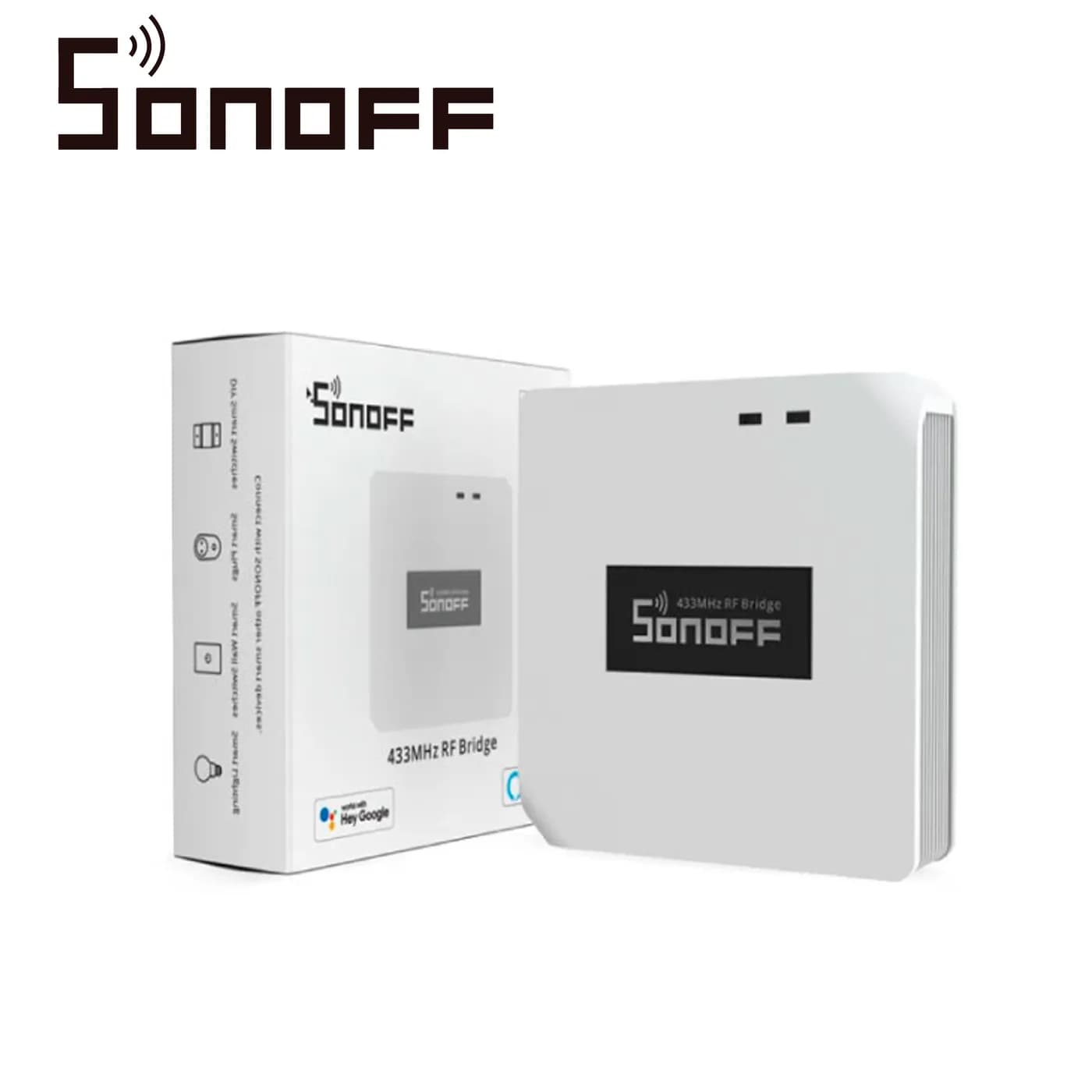 COMUNICADOR RF SONOFF RF BRIDGER2 INALAMBRICO WIFI COMPATIBLE CON ALEX 3