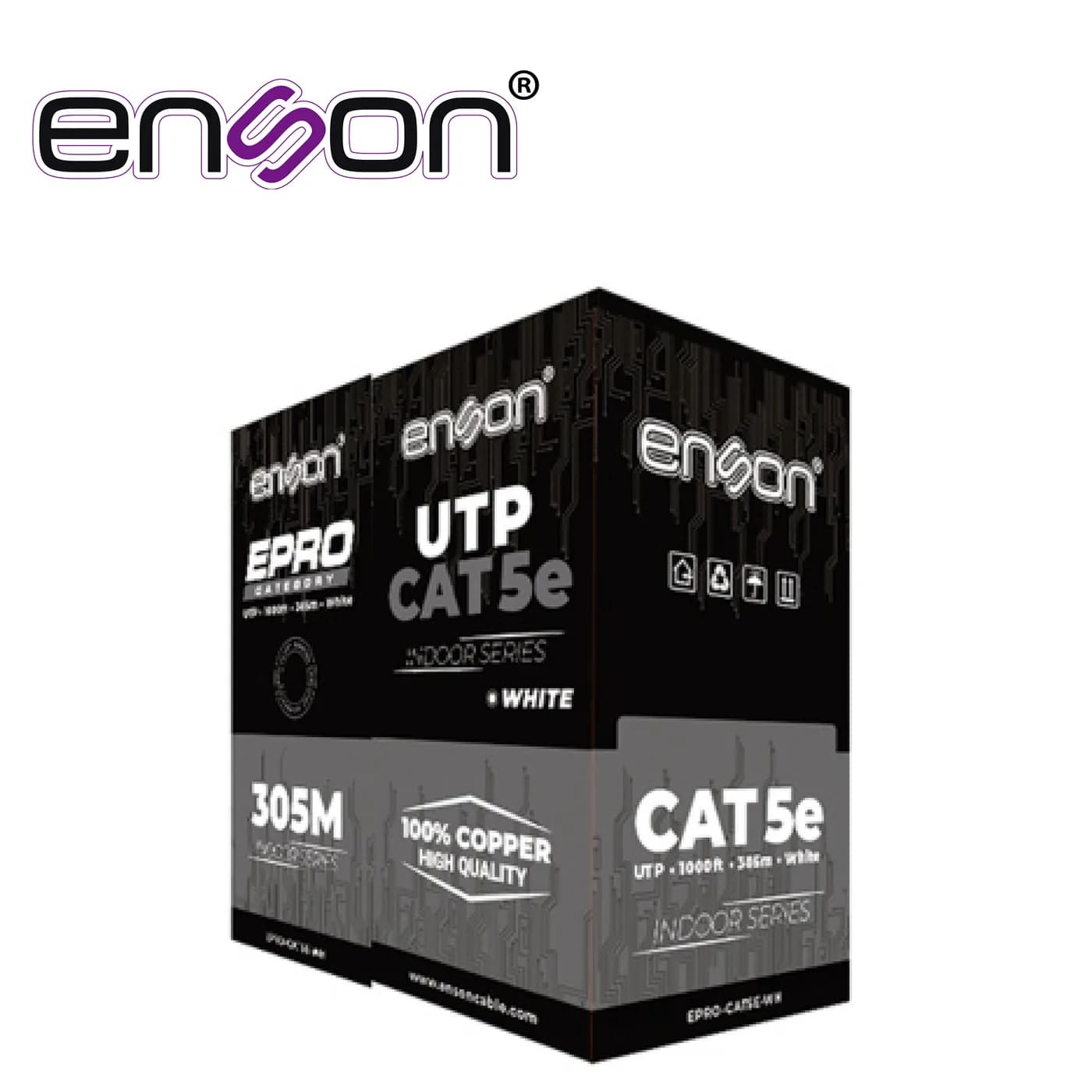Enson EPRO-CAT5E-WH
