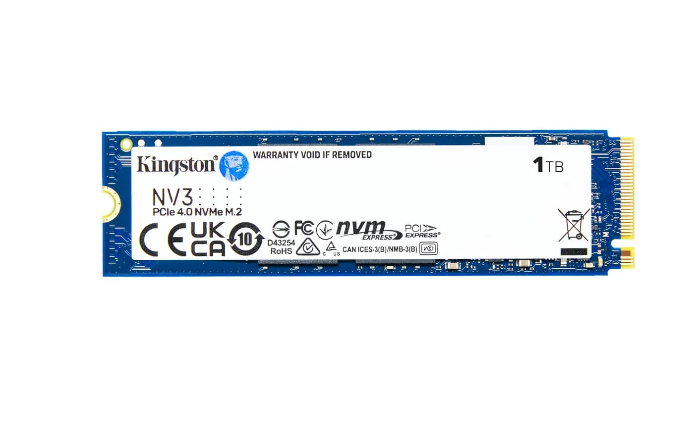 1000G NV3 M.2 2280 NVMe SSD Up to 6000 MB/s 3