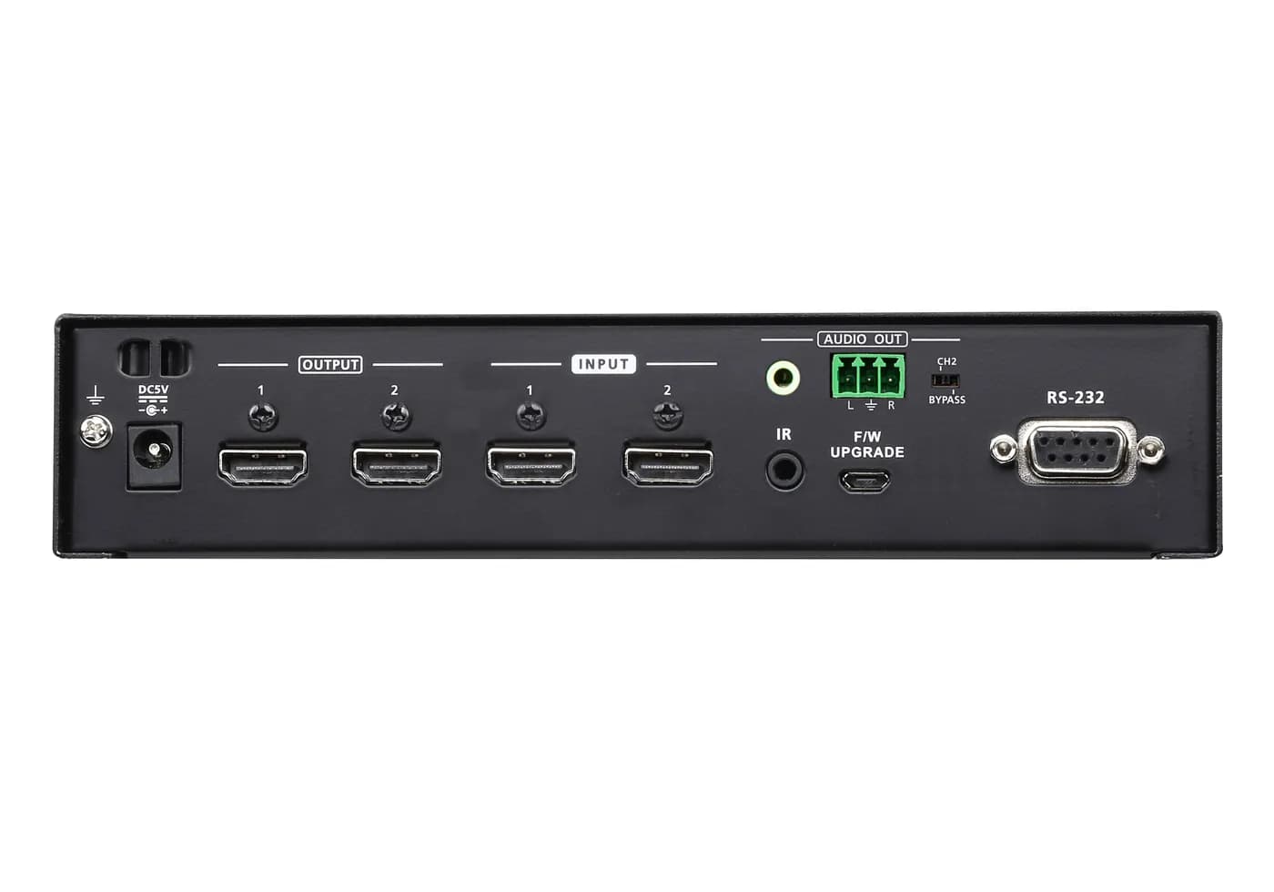 Conmutador matricial HDMI / 2x2 / 4K@60Hz / 18 Gbps / HDCP 2.2 / 16.4  3