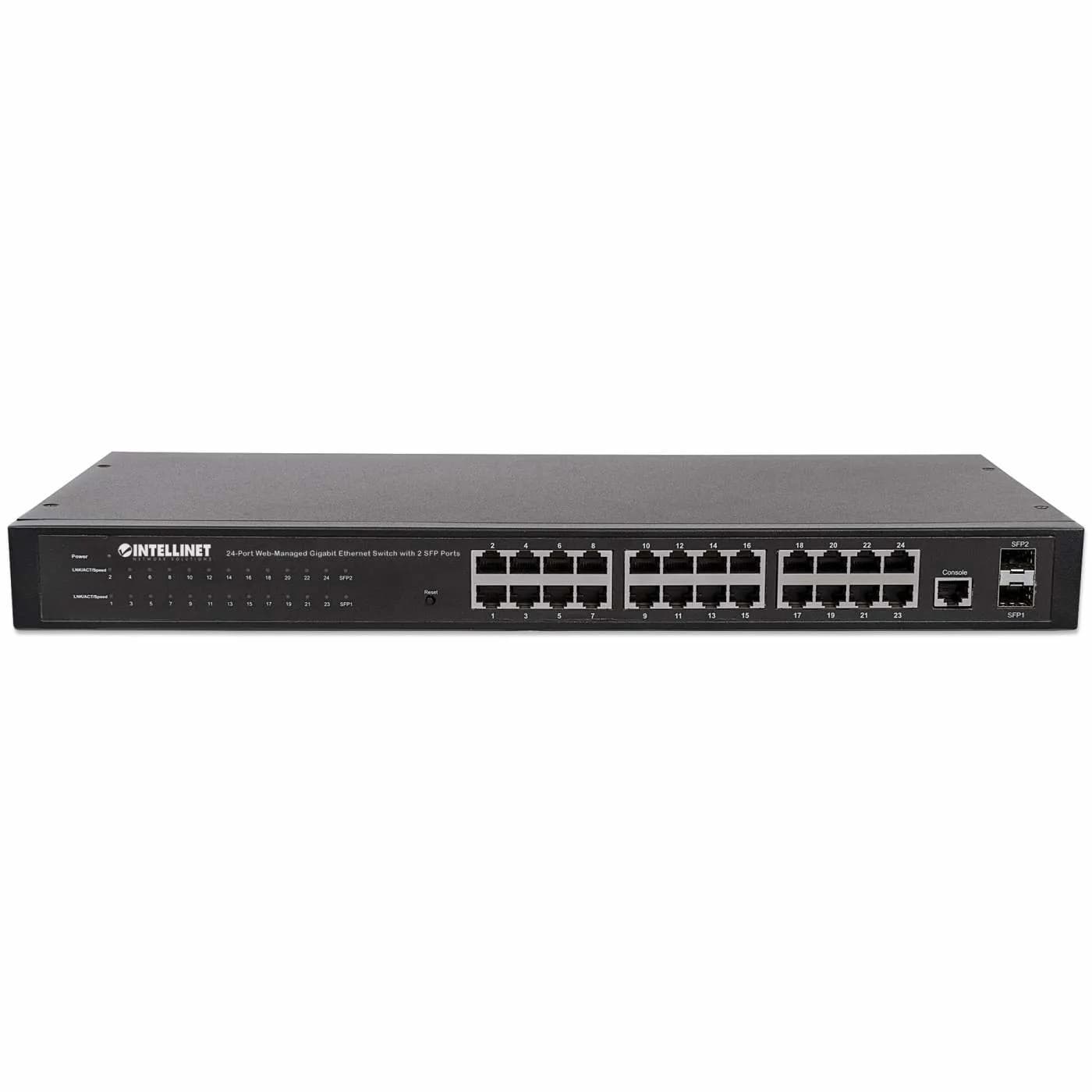 Intellinet Switch de 24 Puertos Gigabit Ethernet Administrable por Web 4