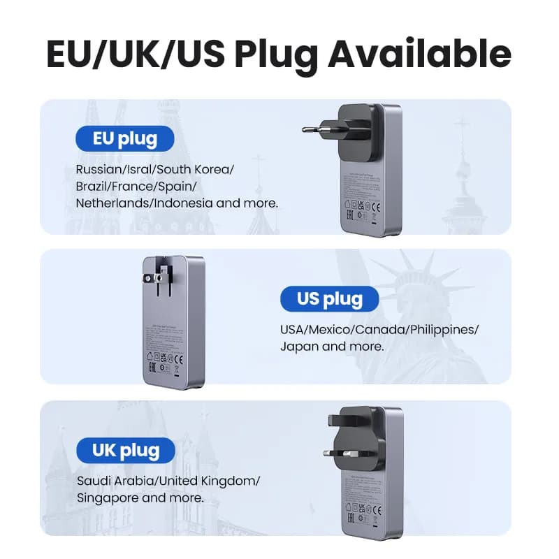 Ugreen Nexode Pro 65W GaN Travel Charger Interior 9