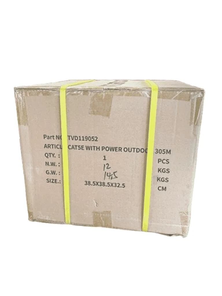 SAXXON OUTP5ECCAEXT2E - Bobina de Cable UTP Cat5e Siames/ 305 Metros/  6