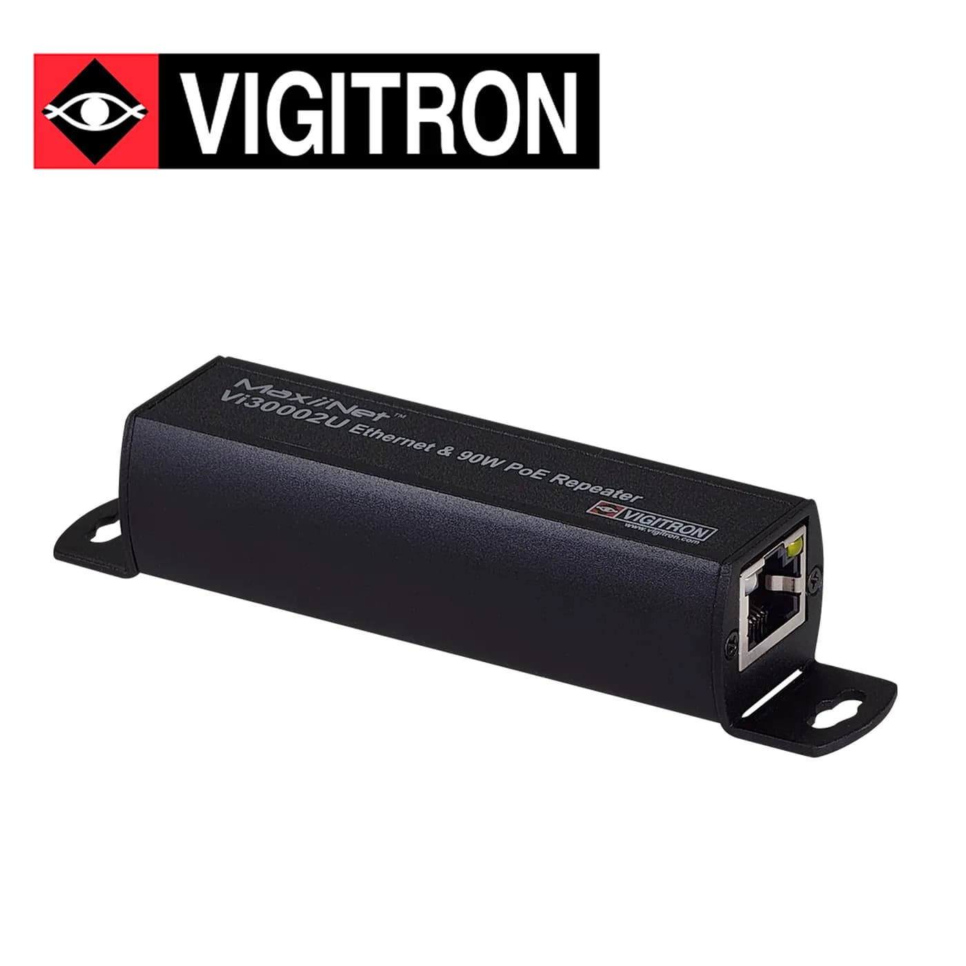 REPETIDOR POE VIGITRON  VI30002U / 10M /100M  / EXTIENDE SEÑAL POE DE  2