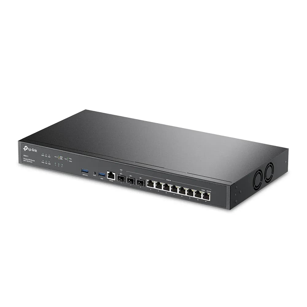 TP-Link Omada ER8411 enrutador Gigabit Ethernet Negro 2