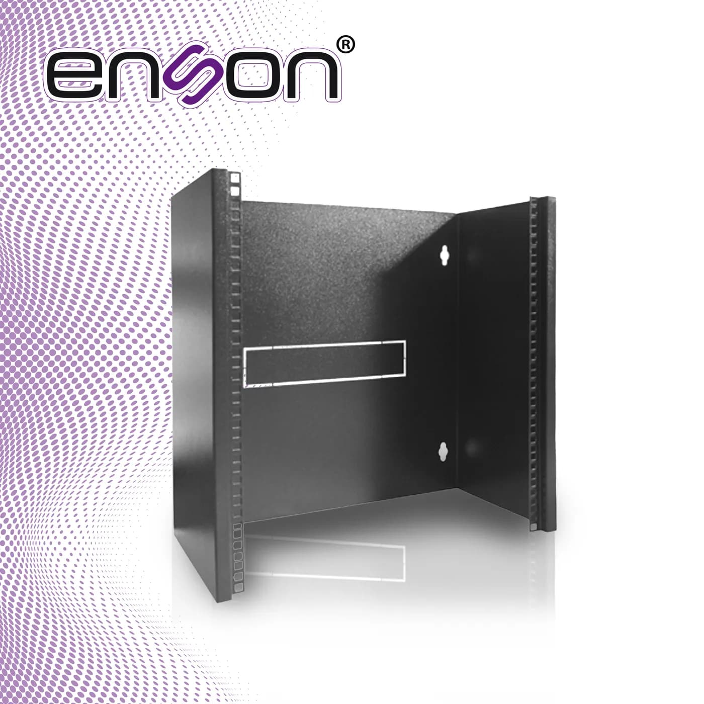 RACK DE PARED ENSON ENS-RACKW12U 12UR PREPARADO PARA ANCLAJE EN PARED  2