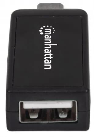 Manhattan Lector OTG de tarjetas con puerto USB 2.0. imPORT Link 6