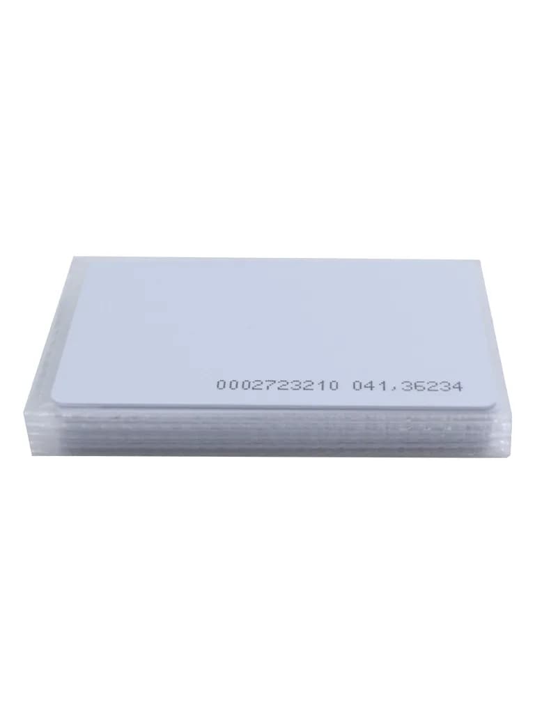 ZKTECO IDCARDN - Paquete con 10 Tarjetas ID con Frecuencia de 125 kHz, 3