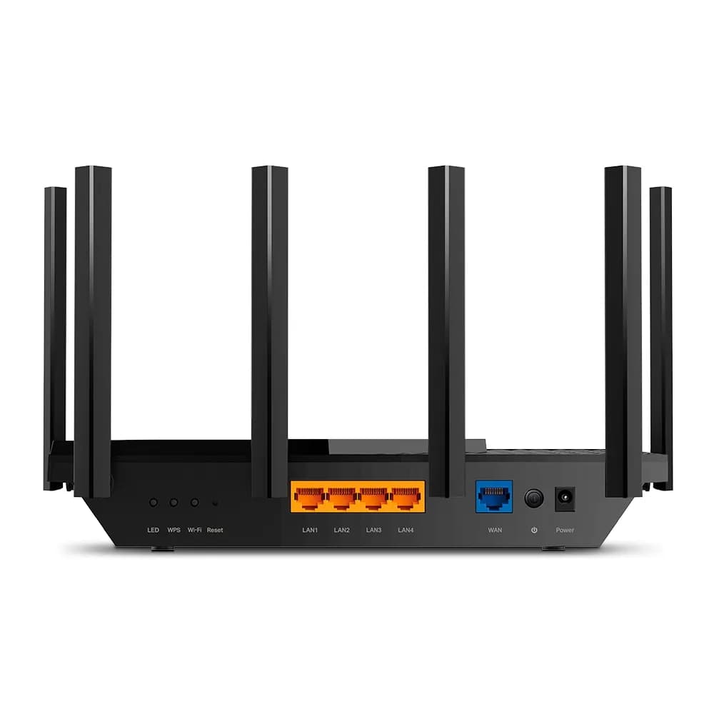 Router Wi-Fi 6 / AX5400 / Dual Banda / 6 Antenas de Alta Potencia / 4  3