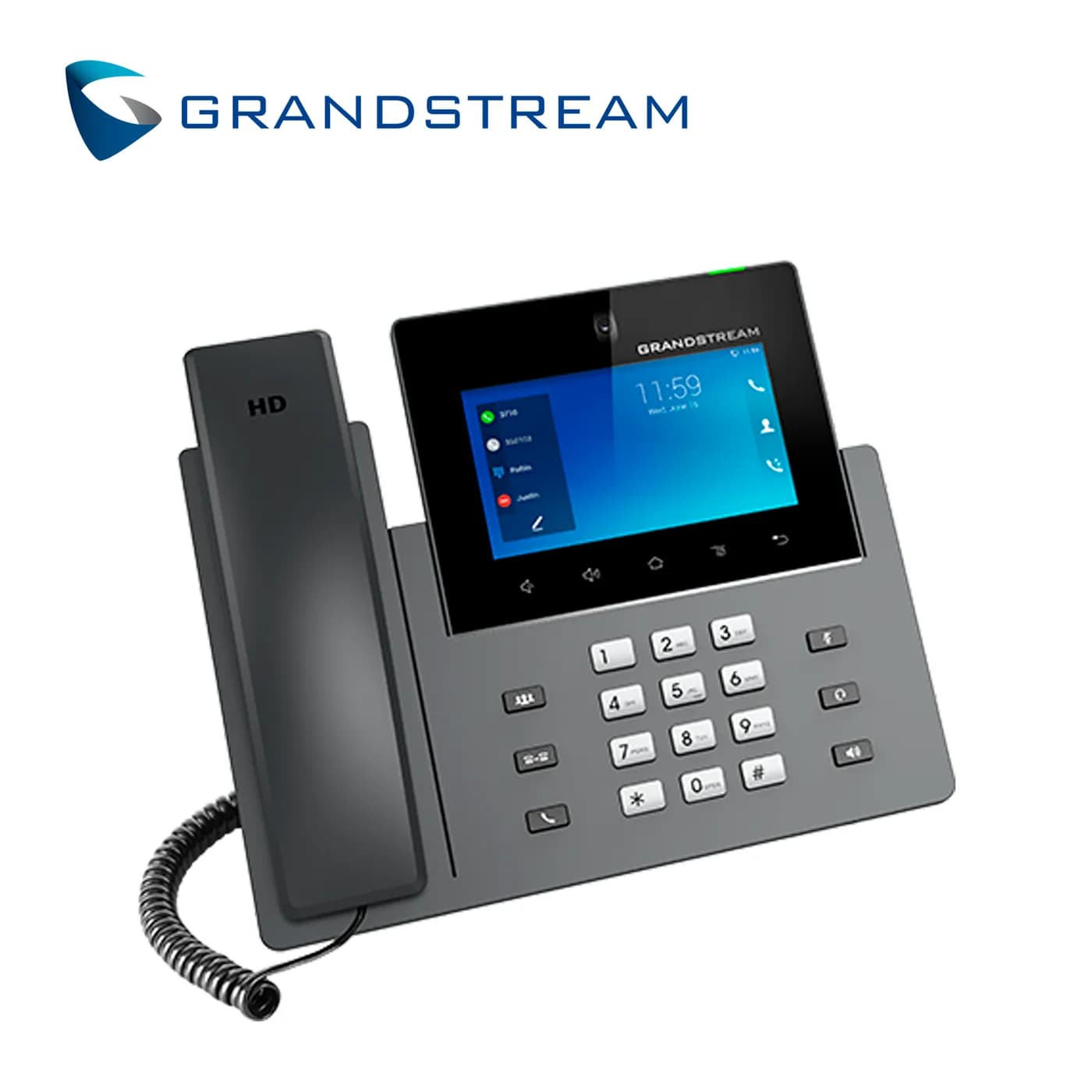VIDEO TELEFONO IP MULTIMEDIA GRANDSTREAM GXV3450 / ANDROID 11 / 16 CUE 2