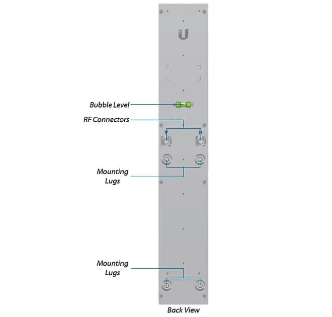 UBIQUITI AM-5G17-90 - Antena sectorial Airmax 5GHz de exterior con 17  2